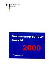 Verfassungsschutzbericht 2000
