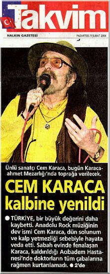 Takvim 09.02.2004