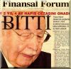 Finansal Forum  - 03.12.2003 - "Bitti"