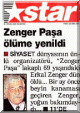 Star - 01.09.2003: "Siyaset cambazhanesinin cazg�r�" Erkal Zenger, "Zenger Pa�a �l�me yenildi".