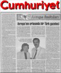 Cumhuriyet 14 Haziran 2002: AVRUPA'NIN ORTASINDA BiR TÜRK GAZETECi