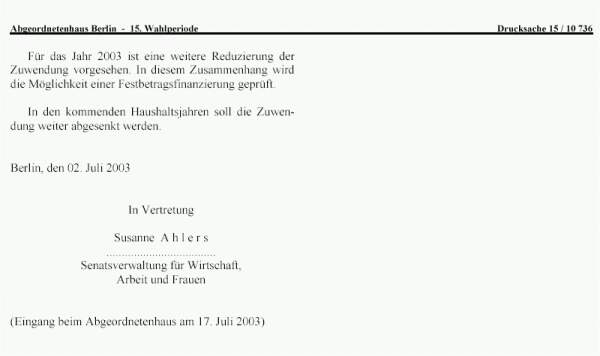 Kleine Anfrage - Lehmann (FDP)