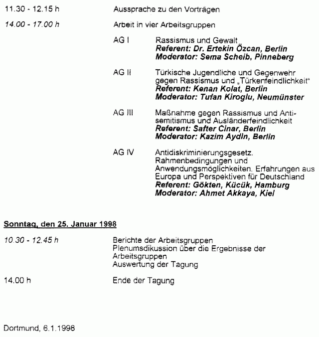  "Seminar-Programm"